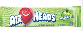Airheads green apple